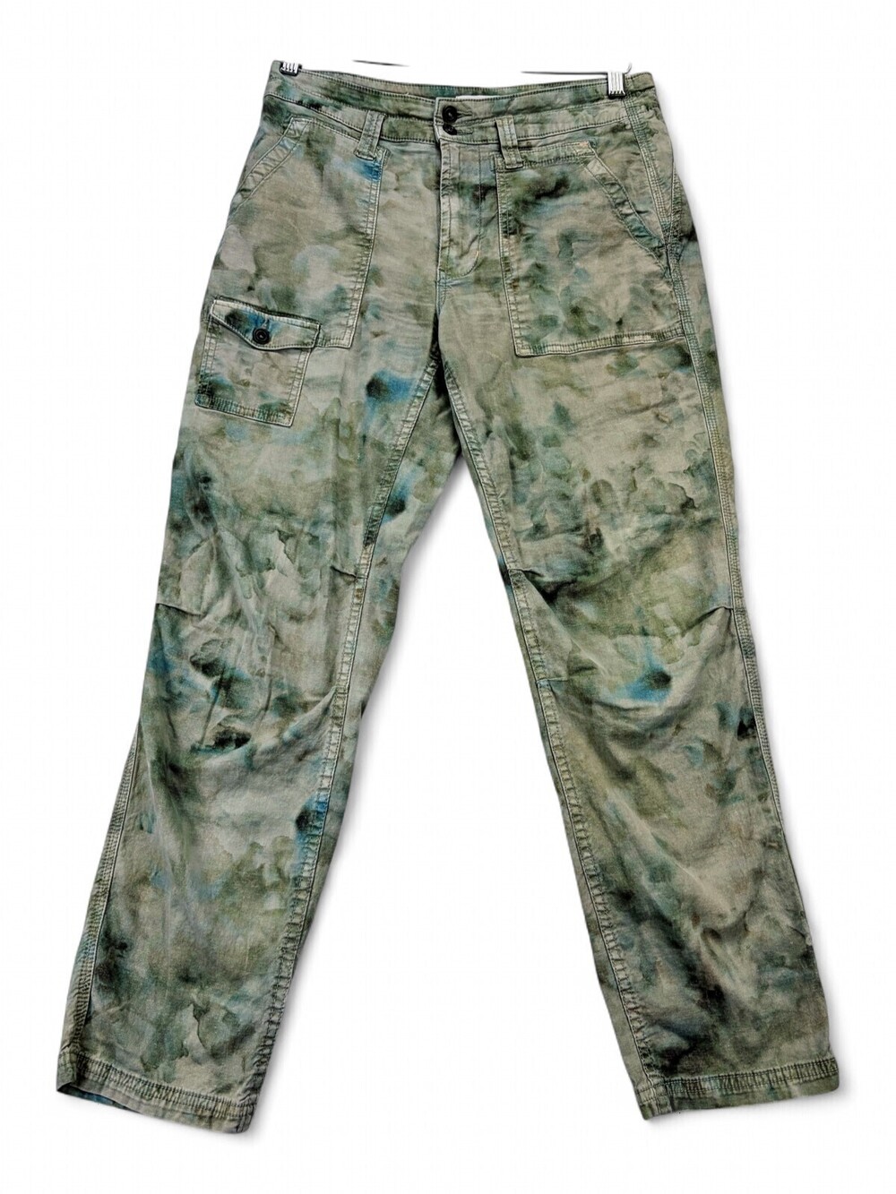 Anthropologie Utility Straight-Leg Cargo Pants Size 27
